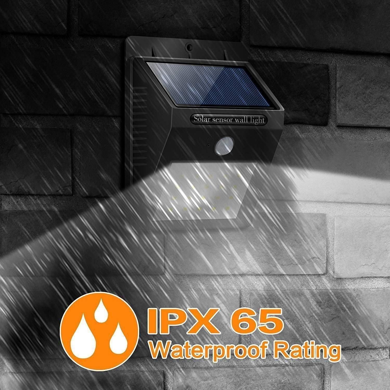 Solar Motion Sensor Outdoor Light